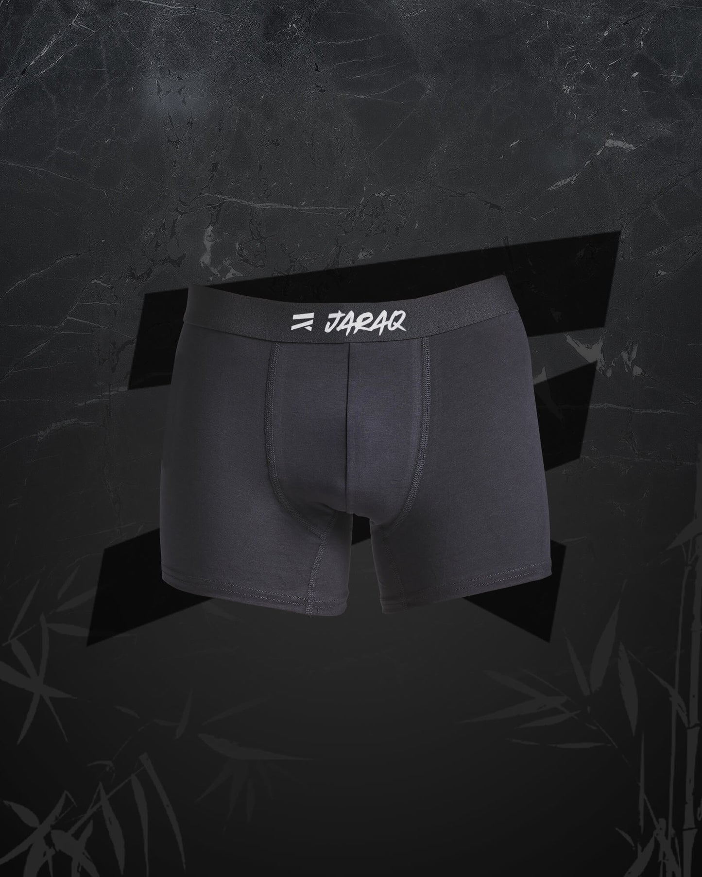 Herren Boxershorts Bambus (Schwarz)